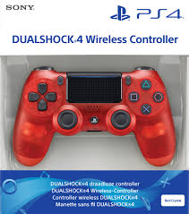 DualShock 4 V2 Wireless Controller Red Crystal - PlayStation 4 Kontrollerek