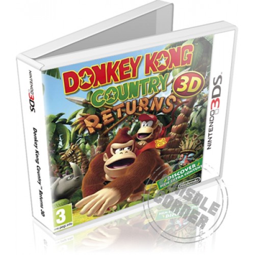 Donkey Kong Country Returns 3D - Nintendo 3DS Játékok