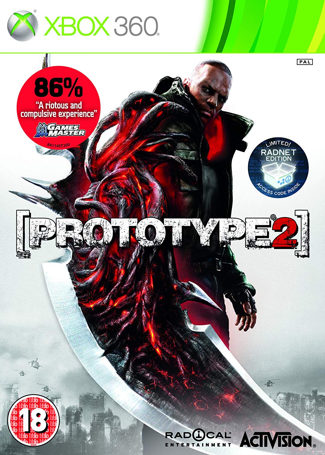 Prototype 2 Radnet Edition - Xbox 360 Játékok