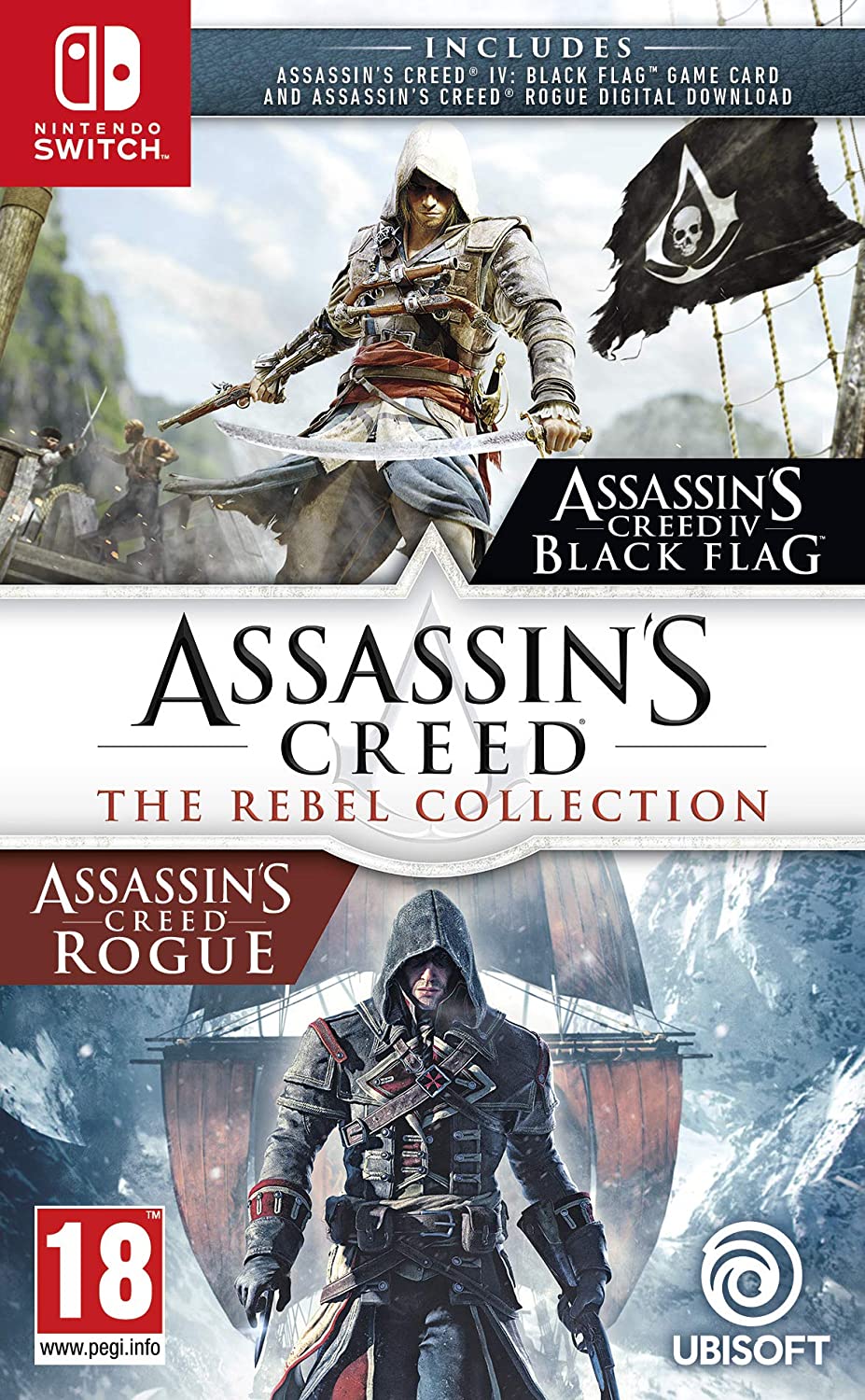 Assassins Creed The Rebel Collection - Nintendo Switch Játékok
