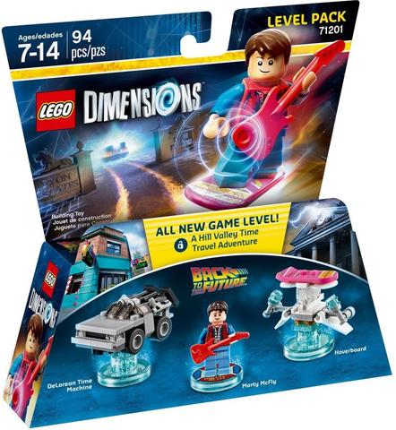 LEGO Dimensions Back to the Future Level Pack (71201) - Figurák Lego Dimension