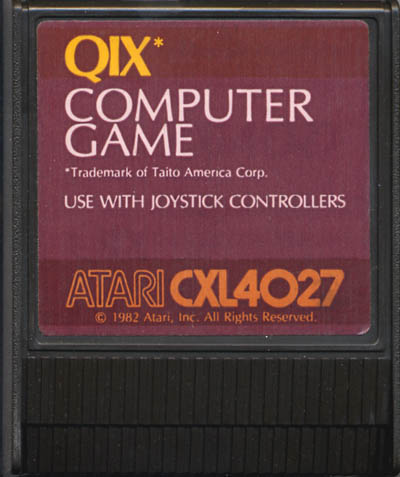 Qix - Atari 400/800 Játékok