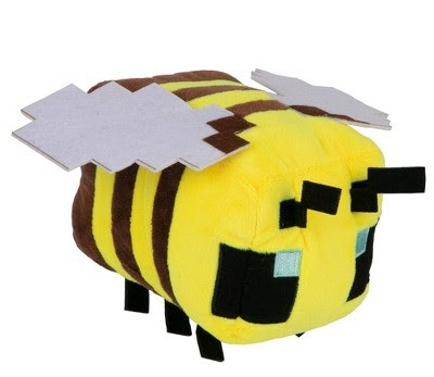 Minecraft Happy Explorer Bee plüssfigura (18cm) - Ajándéktárgyak Plüssfigura