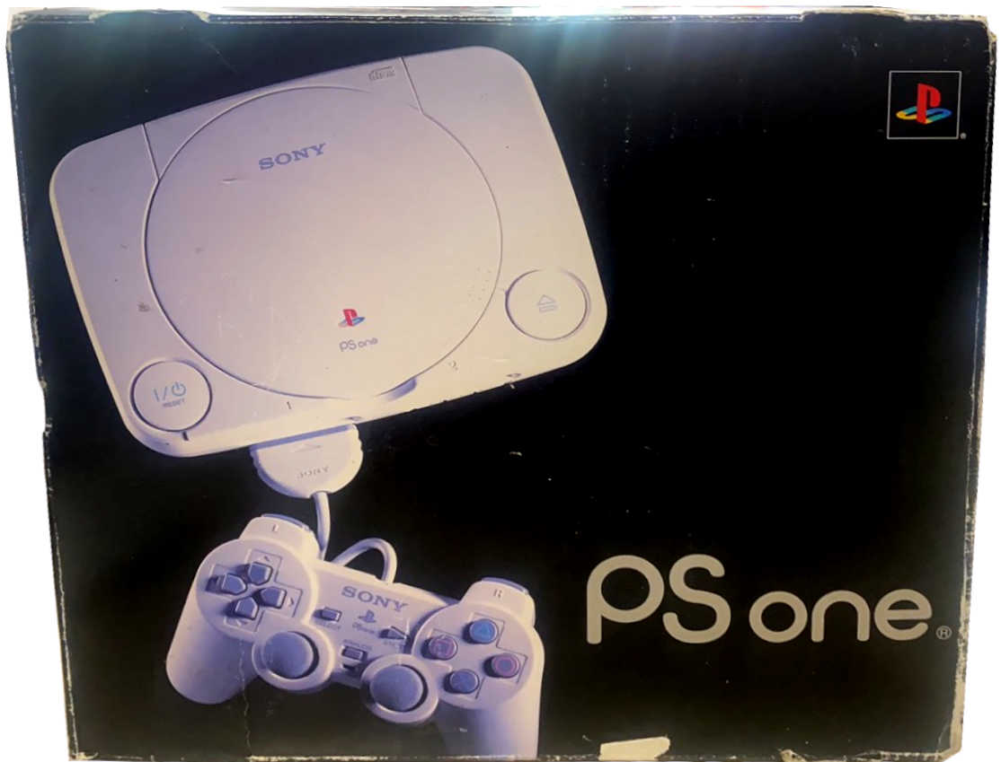 PlayStation 1 Slim (PSOne SCPH-102, dobozos, belső karton nélkül) - PlayStation 1 Gépek