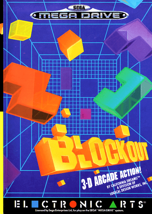 Blockout - Sega Mega Drive Játékok