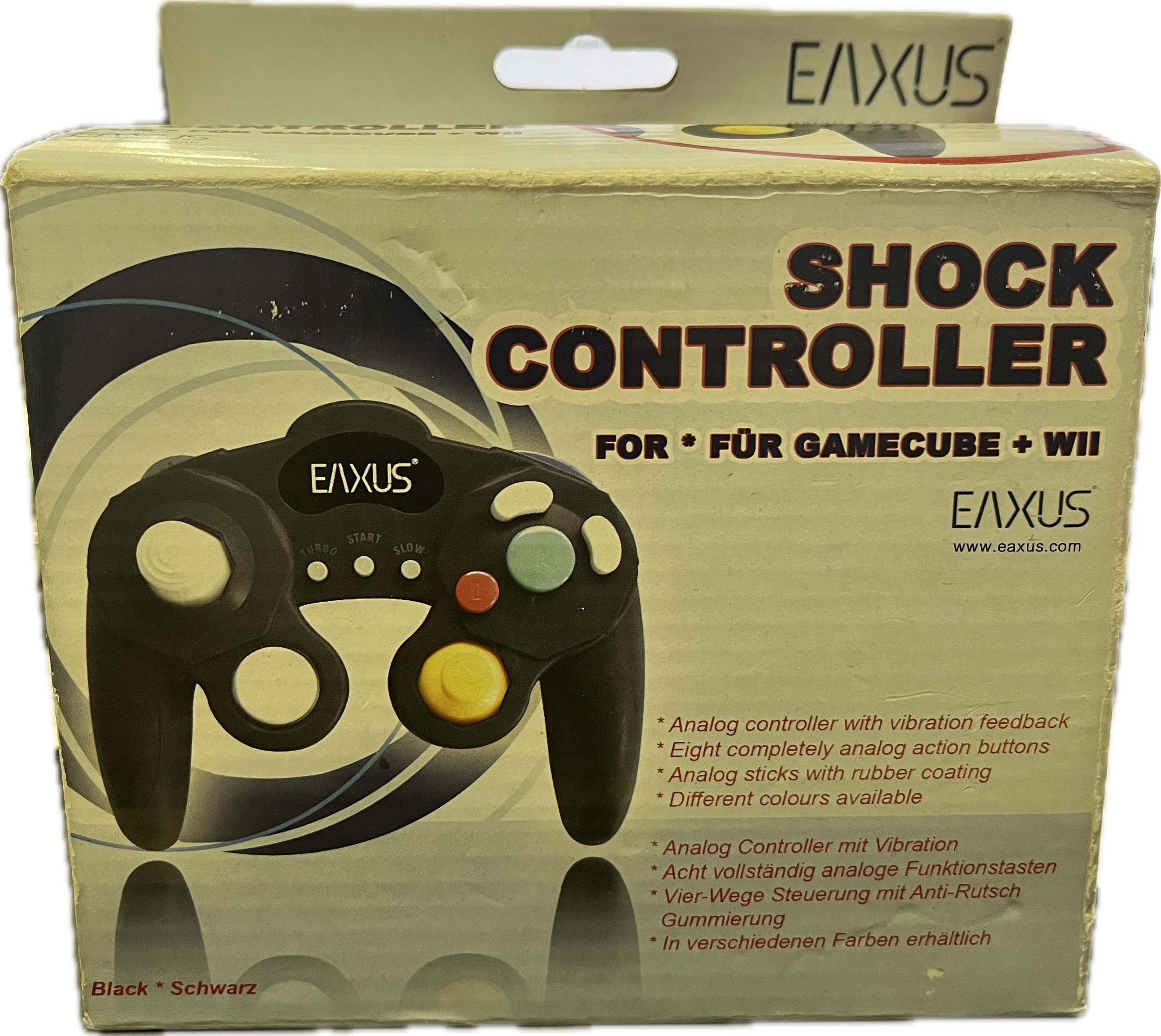 Eaxus Shock Controller (GameCube, Wii)