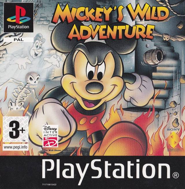 Mickeys Wild Adventure (repedt előlap)