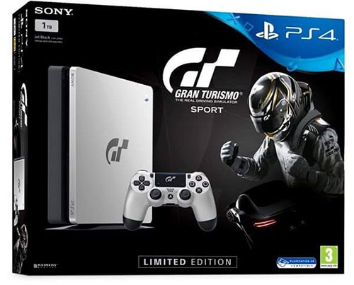 Sony Playstation 4 Slim 1TB Gran Turismo Sport Limited Bundle