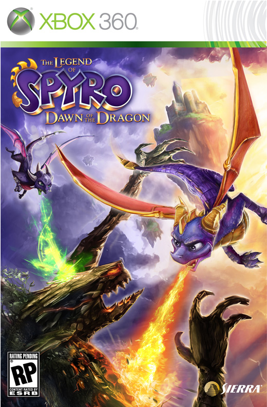 The Legend Of Spyro Dawn Of The Dragon - Xbox 360 Játékok