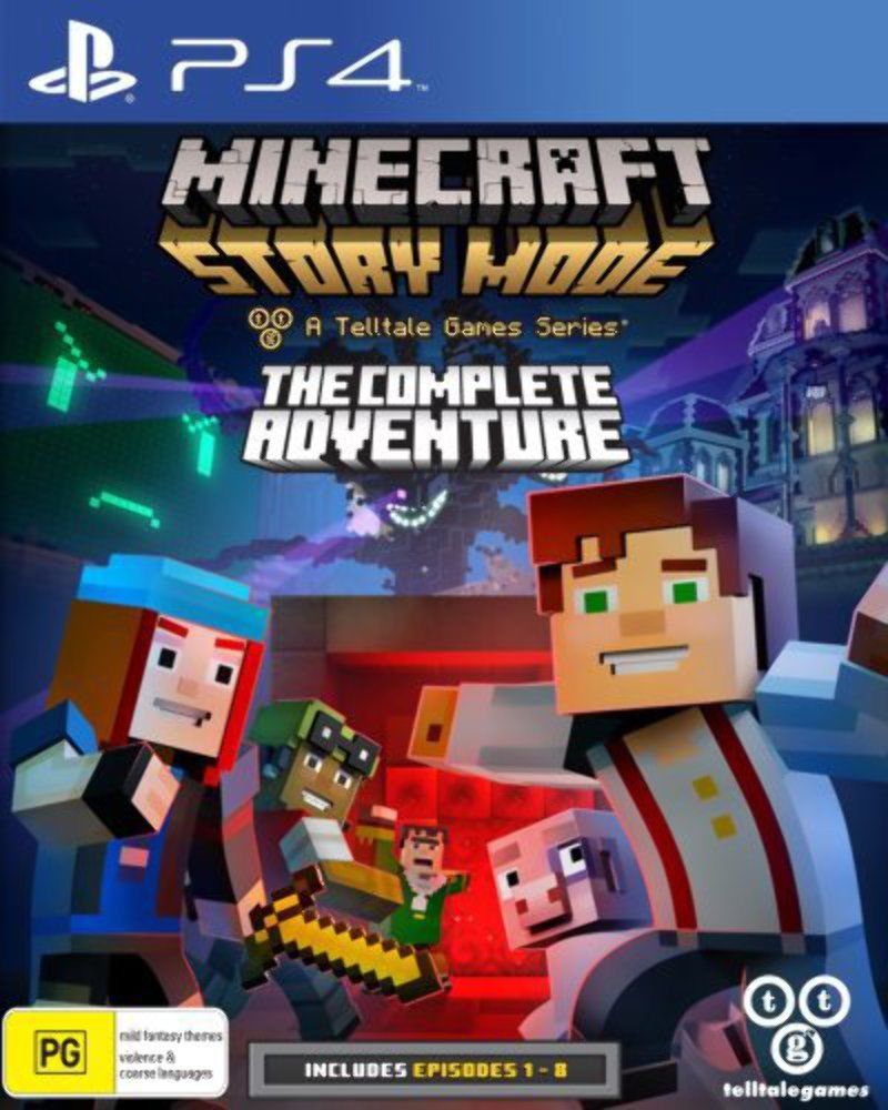 Minecraft Story Mode The Complete Adventure - PlayStation 4 Játékok