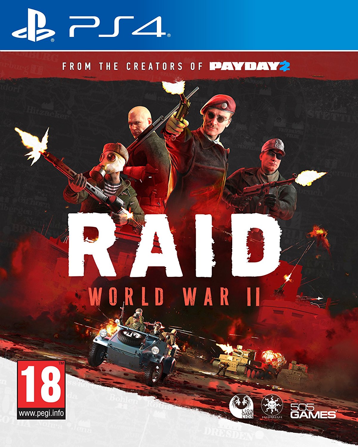 Raid World War 2 (csak német) - PlayStation 4 Játékok