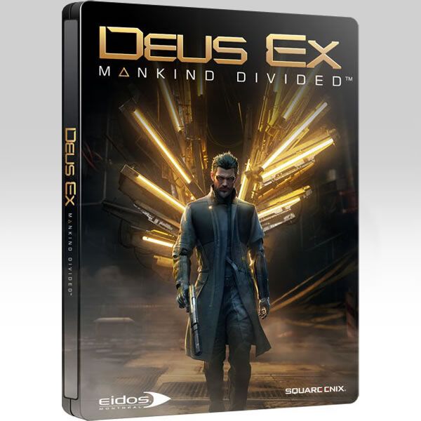 Deus Ex Mankind Divided Limited Steelbook Edition (Ps4) - PlayStation 4 Játékok