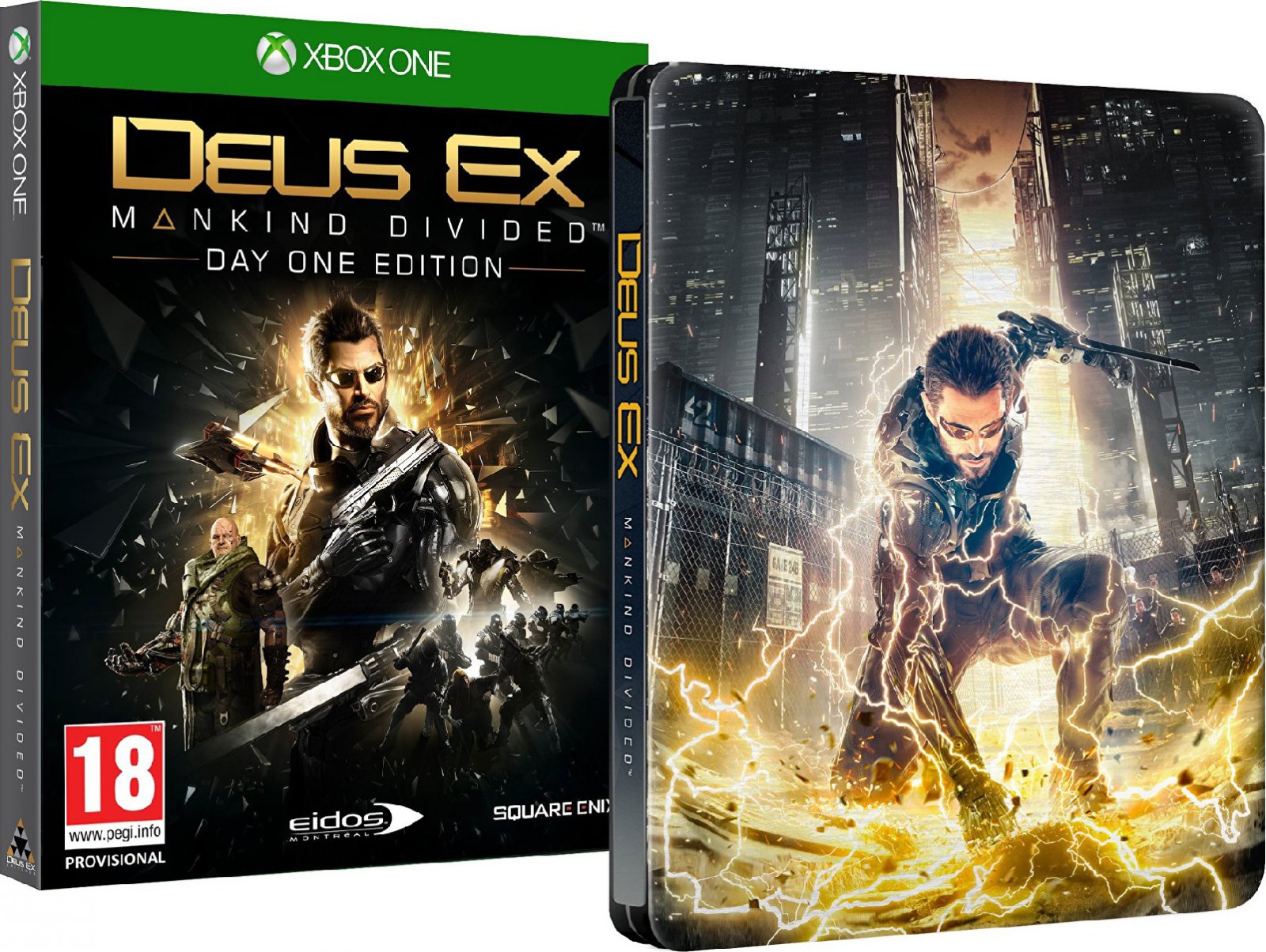 Deus Ex Mankind Divided Limited Steelbook Edition