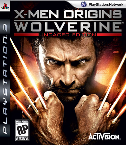 X-Men Origins Wolverine - PlayStation 3 Játékok