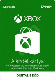  Xbox Live 12990 Ft értékű ajándékkártya - Xbox One Kiegészítők