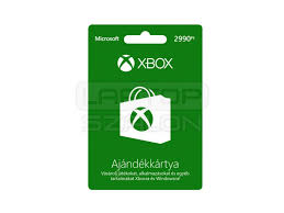 Xbox Live 2990 Ft értékű ajándékkártya - Xbox One Kiegészítők