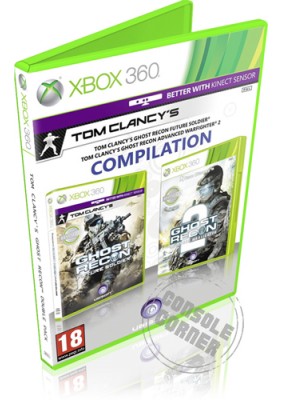 Tom Clancys Ghost Recon Future Soldier & Ghost Recon Advaned Warfighter 2 Compilation - Xbox 360 Játékok