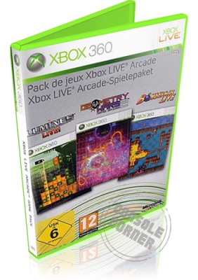 Xbox Live Arcade Pack (Lumines Live!, Geometry Wars 2, Bomberman Live) - Xbox 360 Játékok