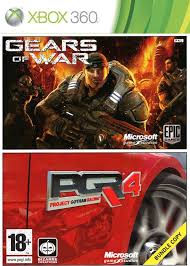 Gears of War / Project Gotham Racing 4 - Xbox 360 Játékok