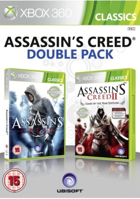 Assassins Creed 1 & 2 Double Pack - Xbox 360 Játékok
