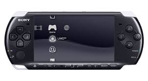Sony PSP 3000 Slim (Fekete) (fehér elemfedéllel)