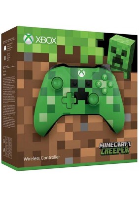 Microsoft Xbox One Wireless Controller Minecraft Creeper 