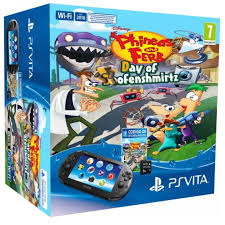 PlayStation Vita Slim (Wi-Fi) + 1 GB + Phineas and Ferb - PS Vita Gépek