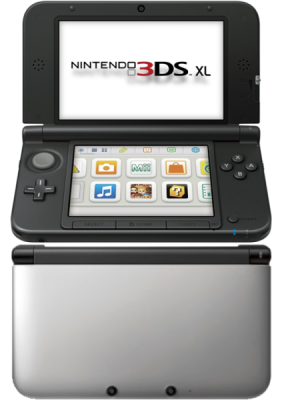 Nintendo 3DS XL (Ezüst-fekete)