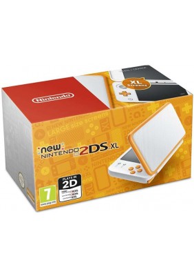 New Nintendo 2DS XL (fehér/narancssárga) - Nintendo 3DS Gépek