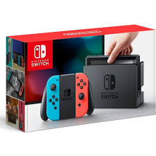 Nintendo Switch Neon Blue / Neon Red + Donkey Kong Country Tropical Freeze