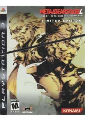 Metal Gear Solid 4 Guns of The Patriots Limited Edition - PlayStation 3 Játékok