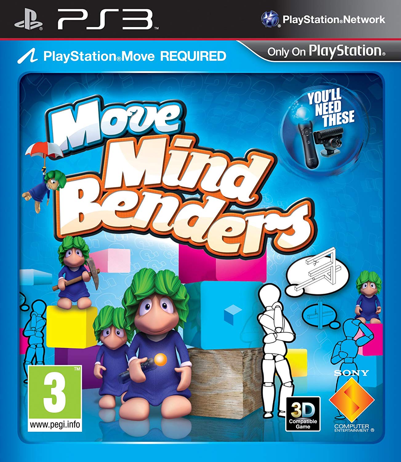Move Mind Benders - PlayStation 3 Játékok