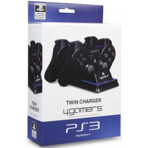 4gamers Twin Charger - PlayStation 3 Kiegészítők