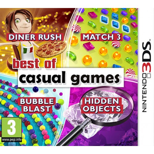 Best of Casual Games - Nintendo 3DS Játékok