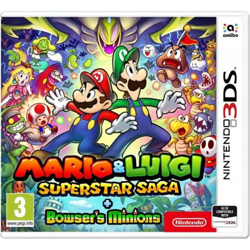 Mario and Luigi Super Star Saga + Bowser’s Minions - Nintendo 3DS Játékok