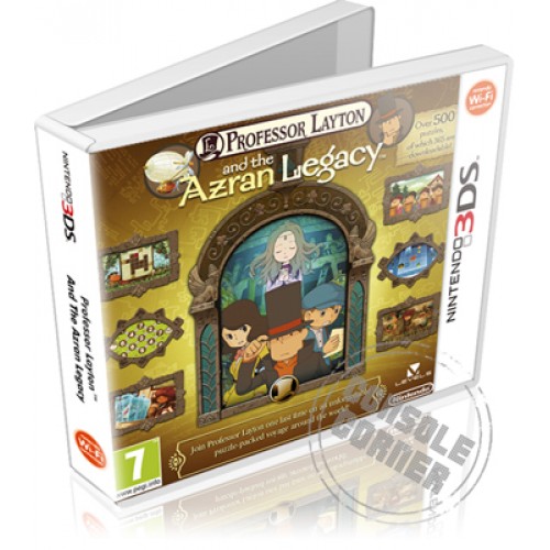 Professor Layton and the Azran Legacy - Nintendo 3DS Játékok