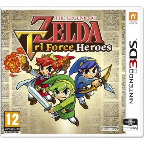 The Legend of Zelda Tri Force Heroes - Nintendo 3DS Játékok