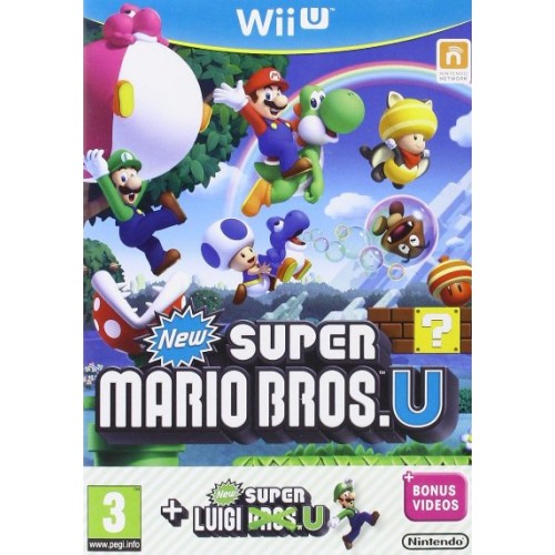 New Super Mario Bros U + New Super Luigi U - Nintendo Wii U Játékok