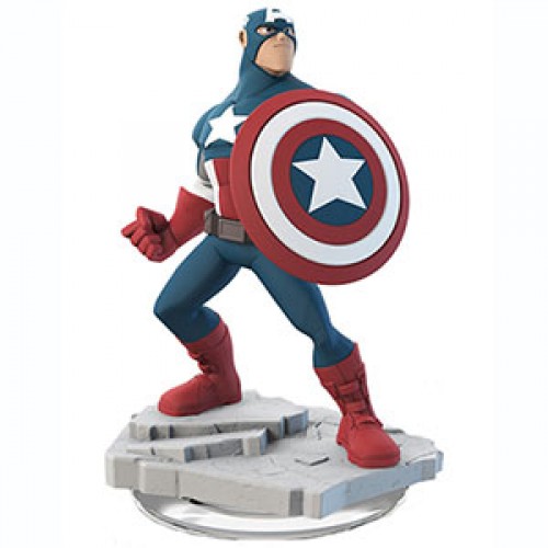 Disney Infinity 2.0 Marvel Super Heroes - Amerika Kapitány - Figurák Disney Infinity