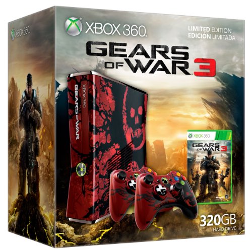 Xbox 360 Slim 320 GB Gears of War Limited Edition