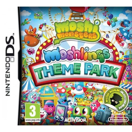 Moshi Monsters Moshlings Theme Park - Nintendo DS Játékok