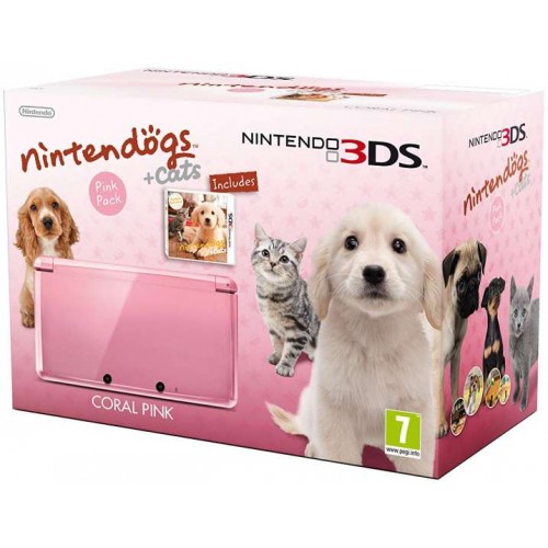 Nintendo 3DS Coral Pink