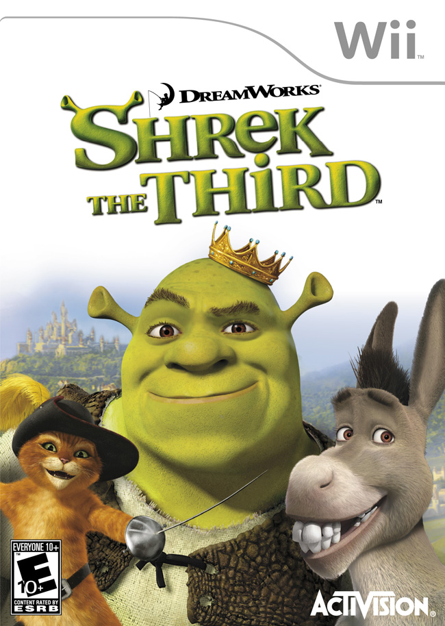DreamWorks Shrek the Third - Nintendo Wii Játékok