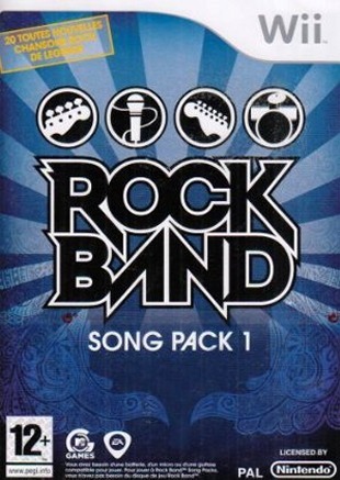 Rock Band Song Pack 1 - Nintendo Wii Játékok