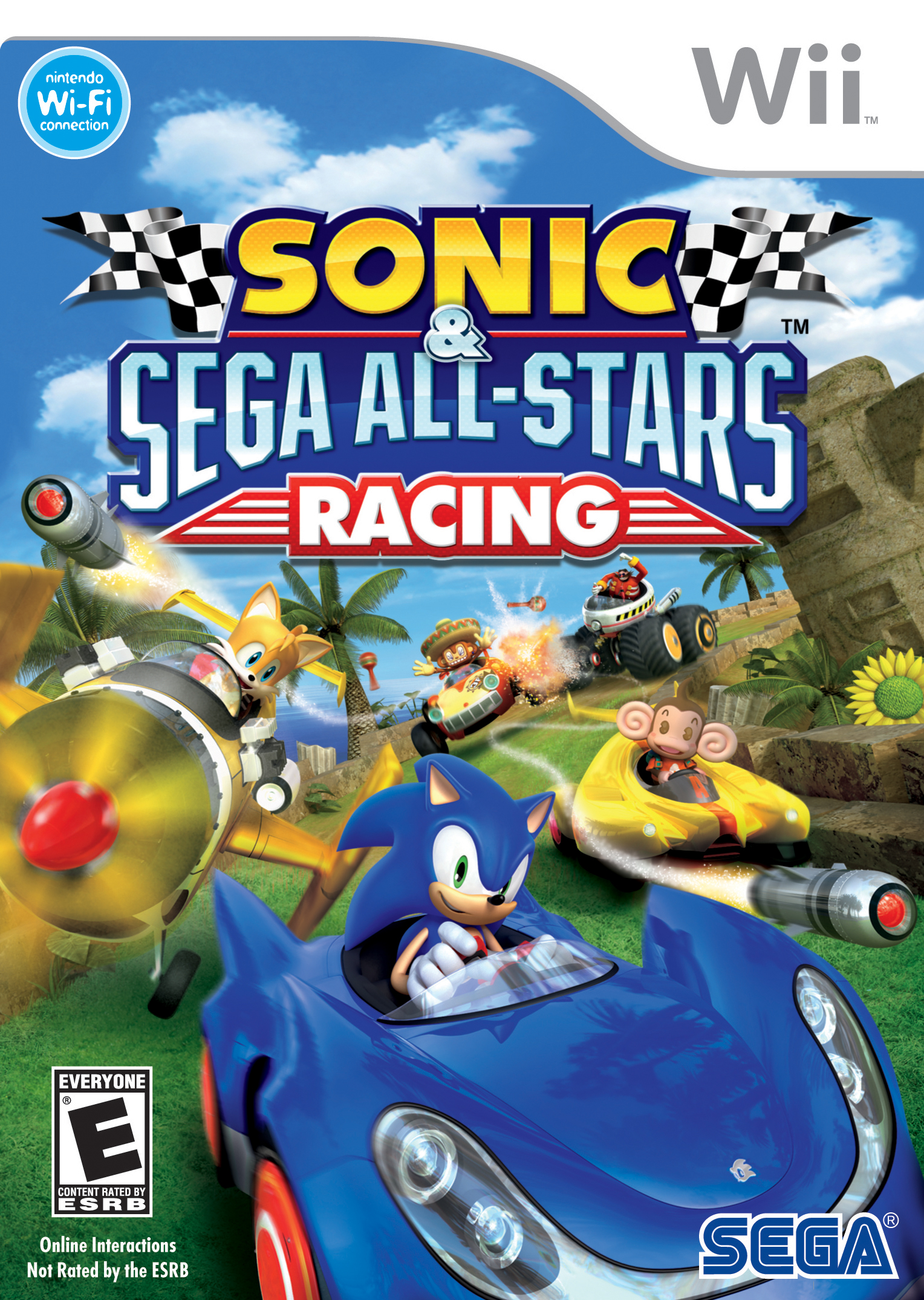 Sonic Sega All Stars Racing - Nintendo Wii Játékok