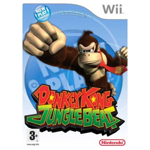 New Play Control Donkey Kong Jungle Beat - Nintendo Wii Játékok