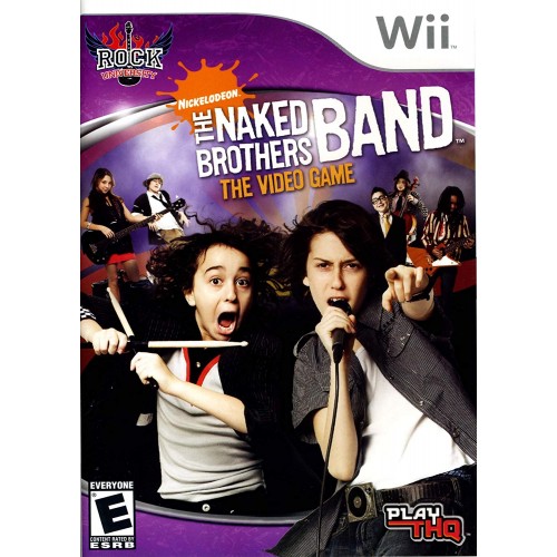 Nickelodeon the Naked Brothers Band the Video Game - Nintendo Wii Játékok