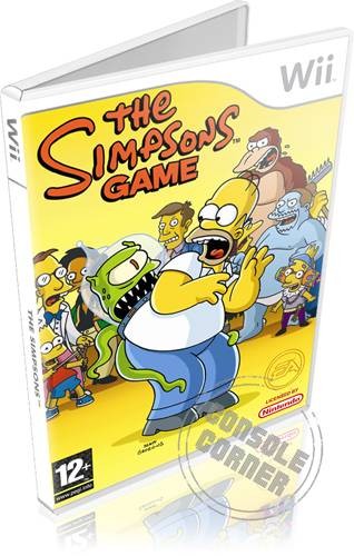 The Simpsons Game - Nintendo Wii Játékok