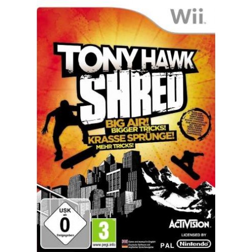 Tony Hawk Shred - Nintendo Wii Játékok