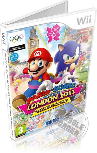 Mario and Sonic at the London 2012 Olympic Games - Nintendo Wii Játékok